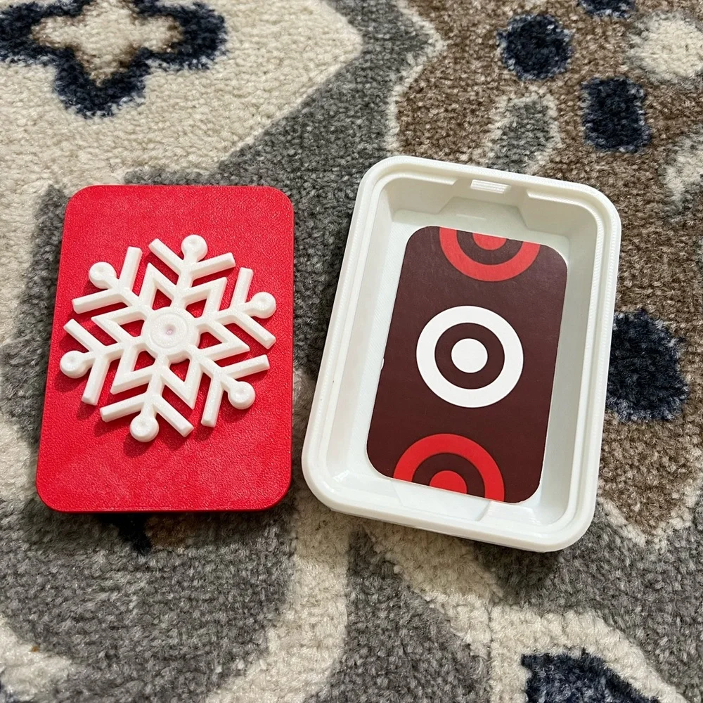 Vintage - Target Gifts and Snowflake Gift Card Holder